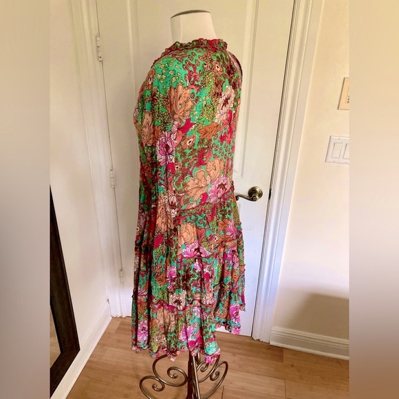 LOVE KYLA Monet Boho Floral Print Dress - Picture 5 of 11